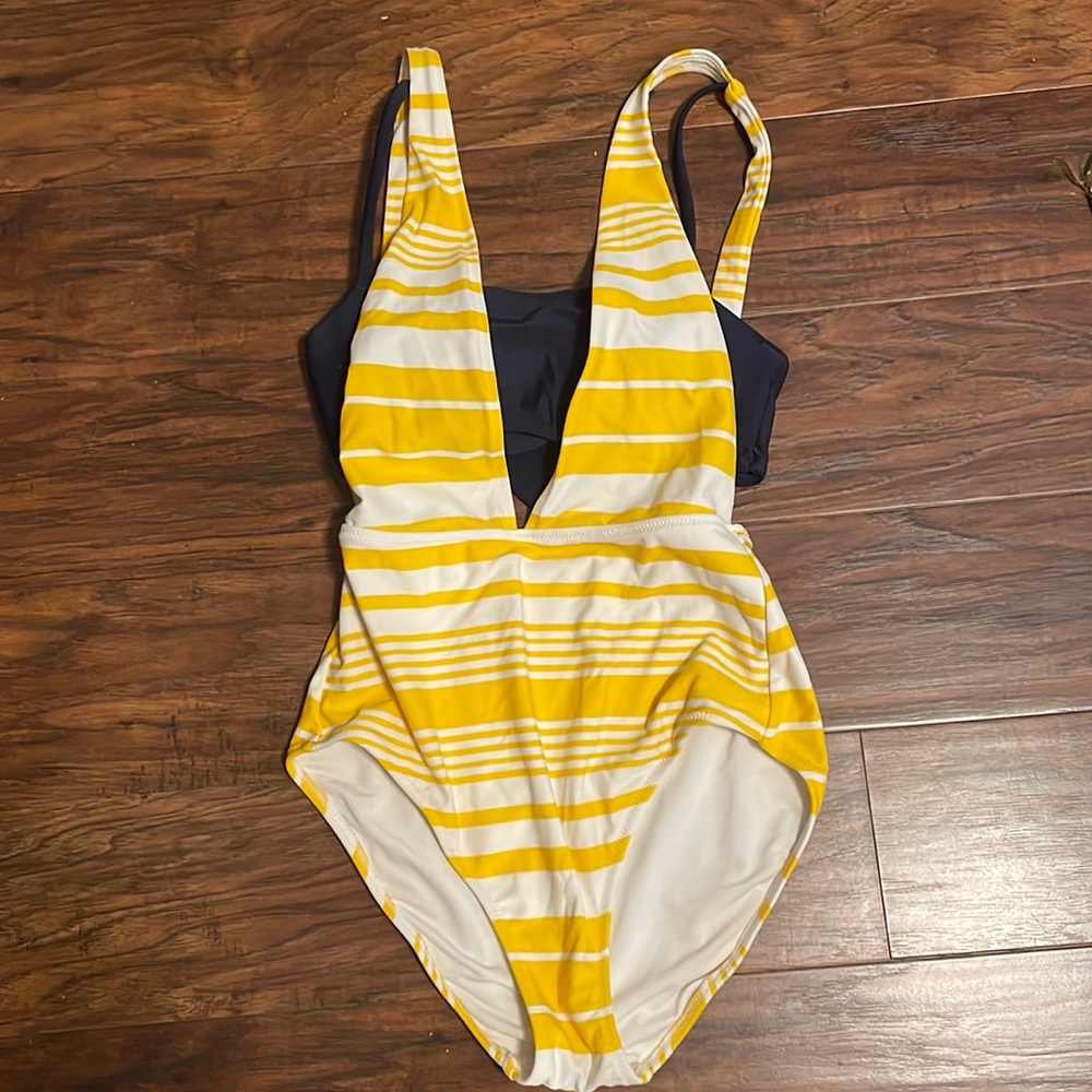 aerie Layered One Piece Swimsuit